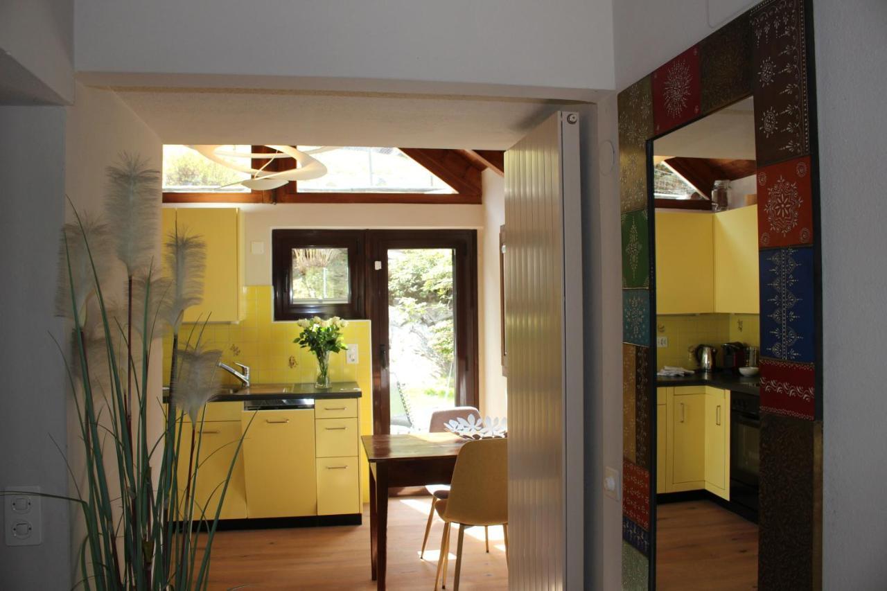 Myverzasca Resort Casa Rossa Brione  ภายนอก รูปภาพ
