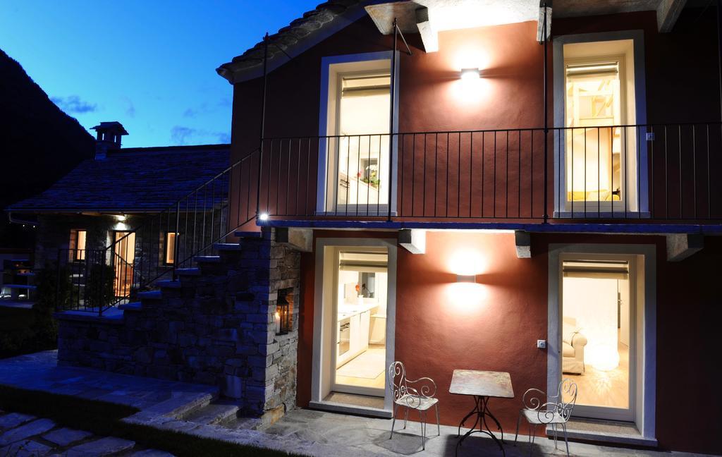 Myverzasca Resort Casa Rossa Brione  ภายนอก รูปภาพ